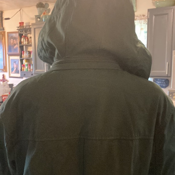 Zara grupo inditex dark green coat size M - Picture 10 of 16